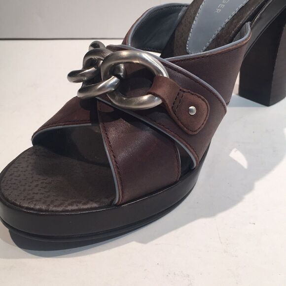 Tommy Hilfiger Ramona Heels with Silver Chain 8 - Picture 10 of 14